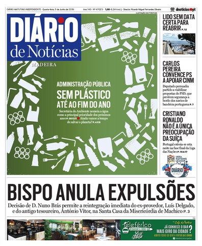 Edição do dia 5 Junho 2019 da pubicação Diário de Notícias