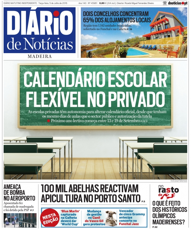 Edição do dia 5 Julho 2016 da pubicação Diário de Notícias