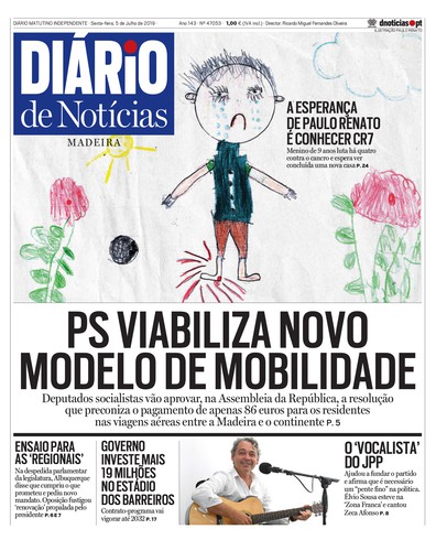 Edição do dia 5 Julho 2019 da pubicação Diário de Notícias