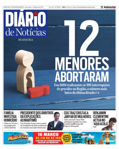 Edição do dia 7 Março 2019 da pubicação Diário de Notícias