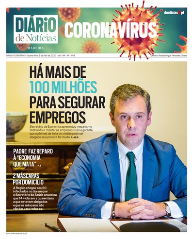 Edição do dia 8 Abril 2020 da pubicação DIÁRIO do Coronavírus