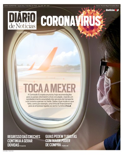 Edição do dia 13 Maio 2020 da pubicação DIÁRIO do Coronavírus