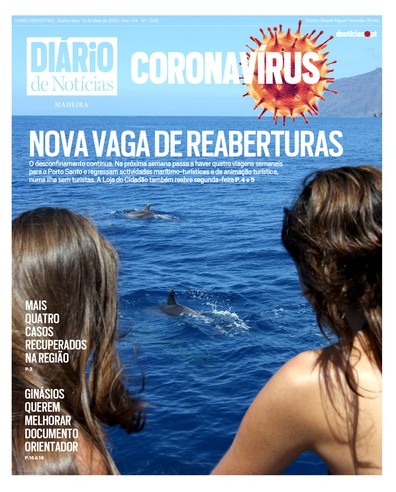 Edição do dia 14 Maio 2020 da pubicação DIÁRIO do Coronavírus