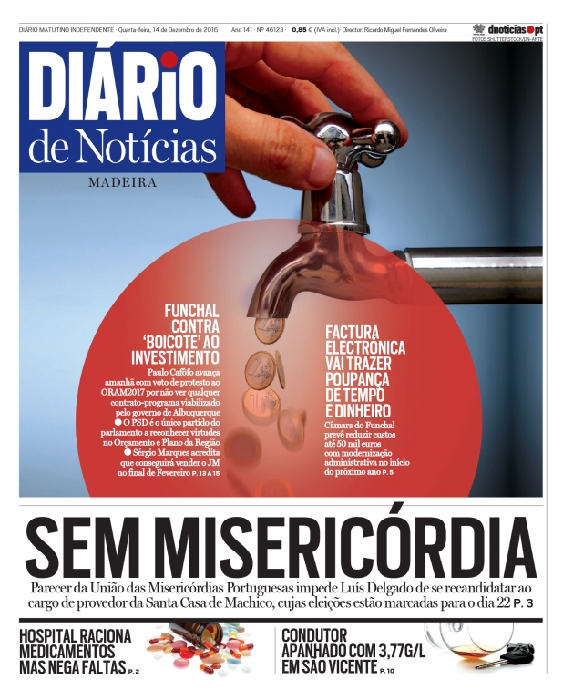 Edição do dia 14 Dezembro 2016 da pubicação Diário de Notícias