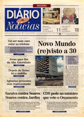 Edição do dia 13 Janeiro 1995 da pubicação Diário de Notícias