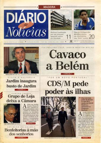 Edição do dia 24 Janeiro 1995 da pubicação Diário de Notícias