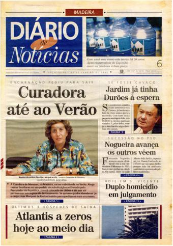 Edição do dia 31 Janeiro 1995 da pubicação Diário de Notícias