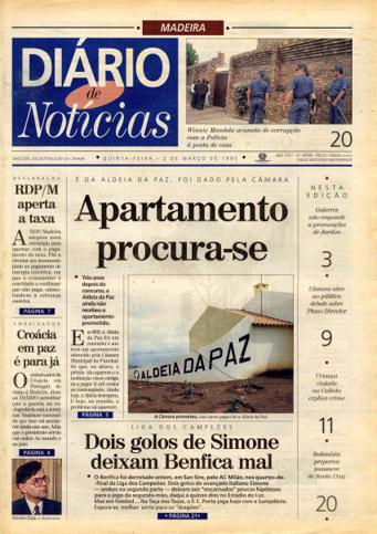 Edição do dia 2 Março 1995 da pubicação Diário de Notícias