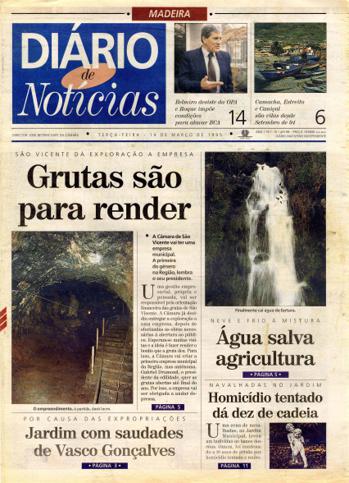 Edição do dia 14 Março 1995 da pubicação Diário de Notícias