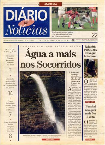 Edição do dia 16 Março 1995 da pubicação Diário de Notícias