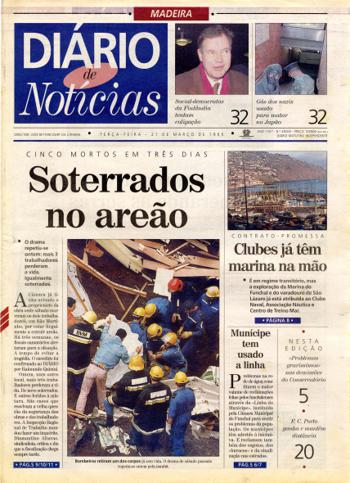 Edição do dia 21 Março 1995 da pubicação Diário de Notícias