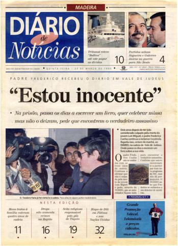 Edição do dia 23 Março 1995 da pubicação Diário de Notícias
