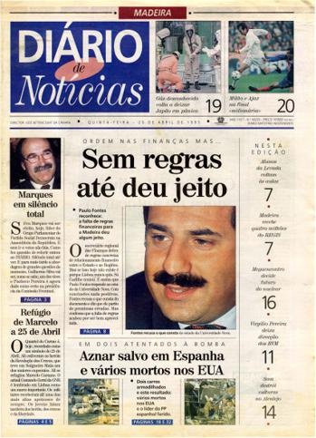 Edição do dia 20 Abril 1995 da pubicação Diário de Notícias