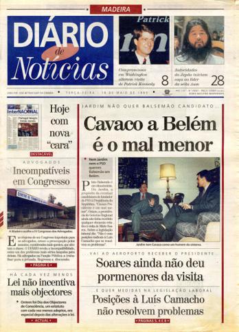Edição do dia 16 Maio 1995 da pubicação Diário de Notícias
