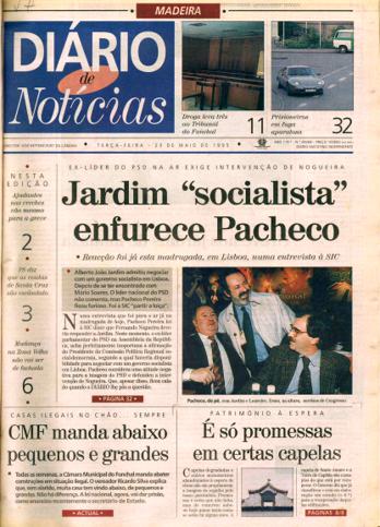 Edição do dia 23 Maio 1995 da pubicação Diário de Notícias