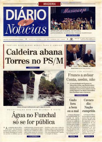Edição do dia 23 Junho 1995 da pubicação Diário de Notícias