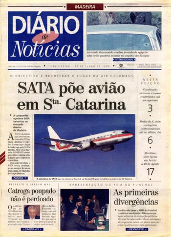 Edição do dia 27 Junho 1995 da pubicação Diário de Notícias