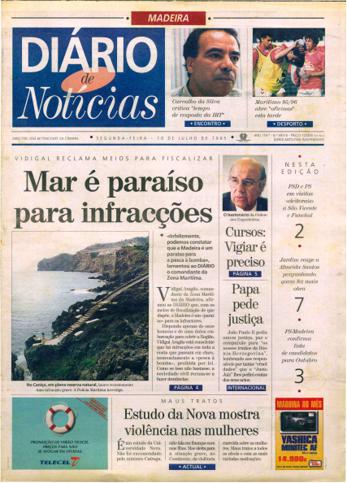 Edição do dia 10 Julho 1995 da pubicação Diário de Notícias