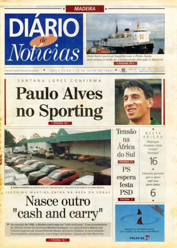 Edição do dia 18 Julho 1995 da pubicação Diário de Notícias