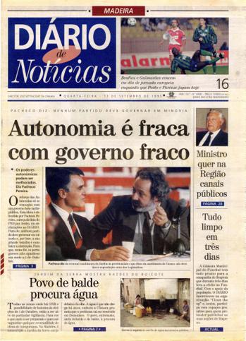 Edição do dia 13 Setembro 1995 da pubicação Diário de Notícias