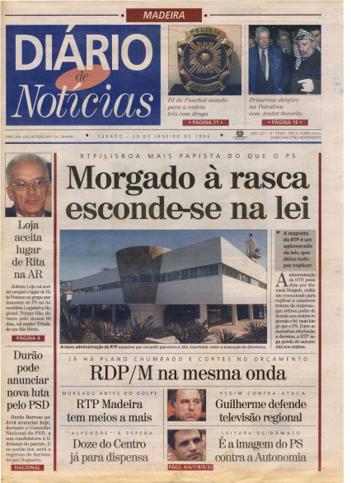 Edição do dia 20 Janeiro 1996 da pubicação Diário de Notícias