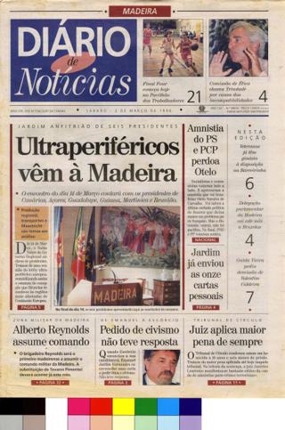 Edição do dia 2 Março 1996 da pubicação Diário de Notícias