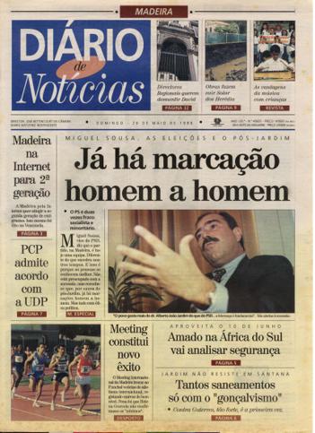 Edição do dia 26 Maio 1996 da pubicação Diário de Notícias