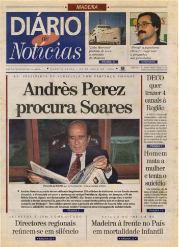 Edição do dia 29 Maio 1996 da pubicação Diário de Notícias
