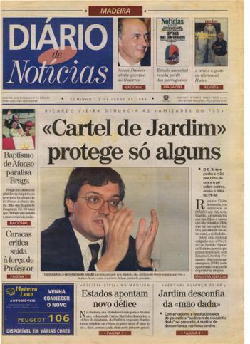 Edição do dia 2 Junho 1996 da pubicação Diário de Notícias