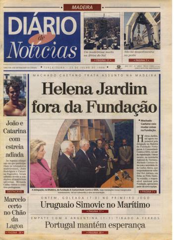 Edição do dia 23 Julho 1996 da pubicação Diário de Notícias