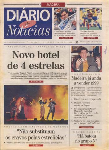 Edição do dia 30 Dezembro 1996 da pubicação Diário de Notícias