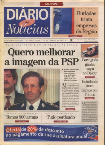 Edição do dia 15 Janeiro 1997 da pubicação Diário de Notícias