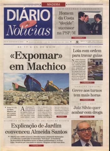 Edição do dia 19 Fevereiro 1997 da pubicação Diário de Notícias