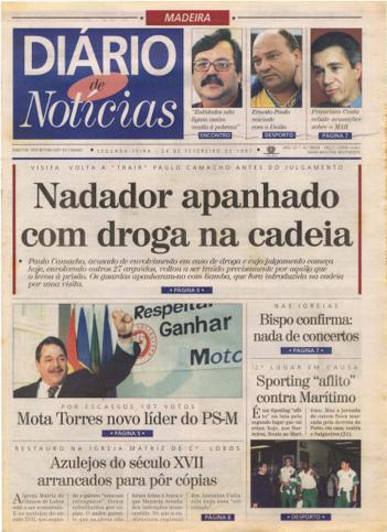 Edição do dia 24 Fevereiro 1997 da pubicação Diário de Notícias