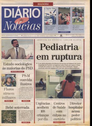 Edição do dia 13 Abril 1997 da pubicação Diário de Notícias