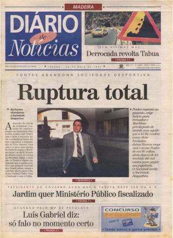 Edição do dia 24 Maio 1997 da pubicação Diário de Notícias