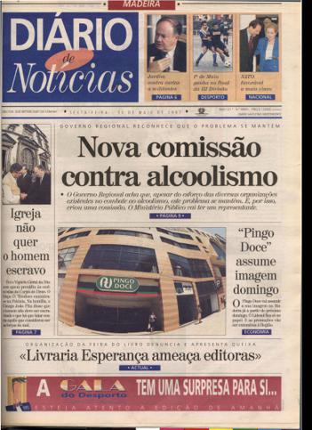 Edição do dia 30 Maio 1997 da pubicação Diário de Notícias