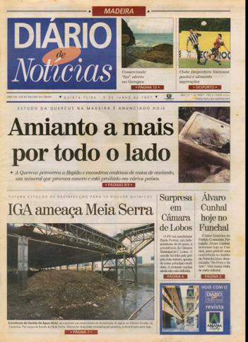 Edição do dia 5 Junho 1997 da pubicação Diário de Notícias