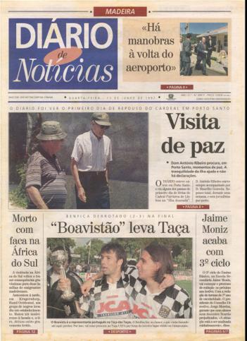 Edição do dia 11 Junho 1997 da pubicação Diário de Notícias