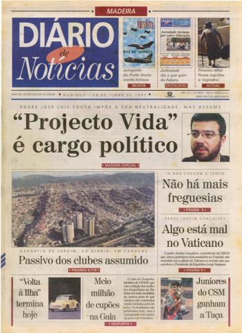 Edição do dia 29 Junho 1997 da pubicação Diário de Notícias