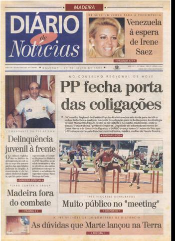 Edição do dia 13 Julho 1997 da pubicação Diário de Notícias