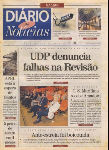 Edição do dia 24 Julho 1997 da pubicação Diário de Notícias