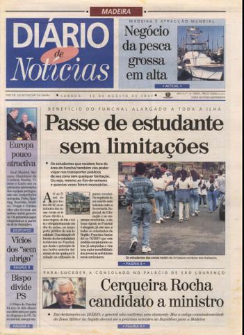 Edição do dia 30 Agosto 1997 da pubicação Diário de Notícias