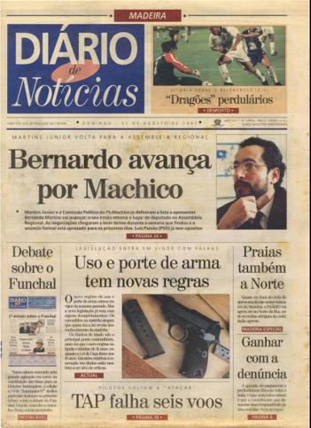 Edição do dia 31 Agosto 1997 da pubicação Diário de Notícias