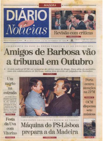 Edição do dia 4 Setembro 1997 da pubicação Diário de Notícias