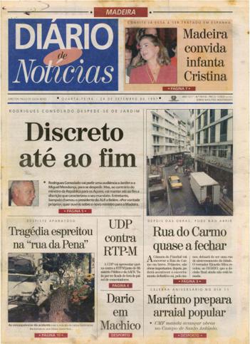 Edição do dia 24 Setembro 1997 da pubicação Diário de Notícias