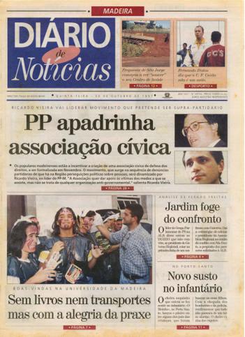 Edição do dia 30 Outubro 1997 da pubicação Diário de Notícias