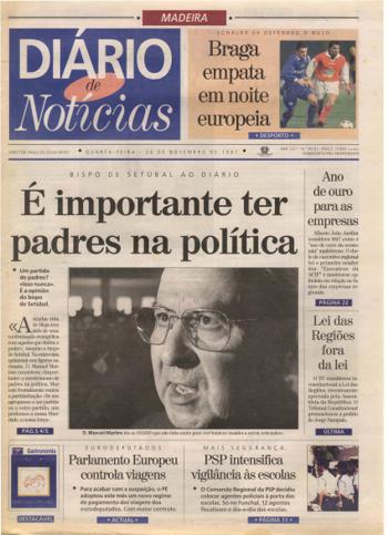 Edição do dia 26 Novembro 1997 da pubicação Diário de Notícias