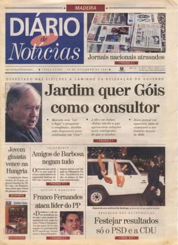 Edição do dia 16 Dezembro 1997 da pubicação Diário de Notícias