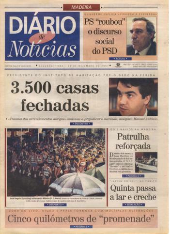 Edição do dia 29 Dezembro 1997 da pubicação Diário de Notícias